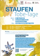 Plakat für STAUFEN-Tobetag 30.4.2022